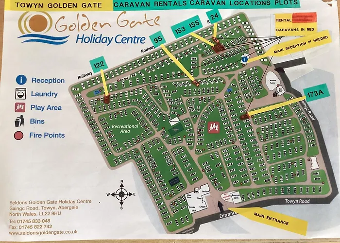 Towyn Golden Gate Rentals 122